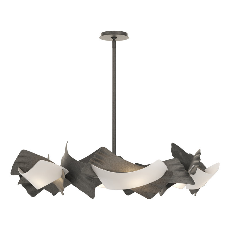 Crest 6 - Light Novelty Pendant, Natural Iron