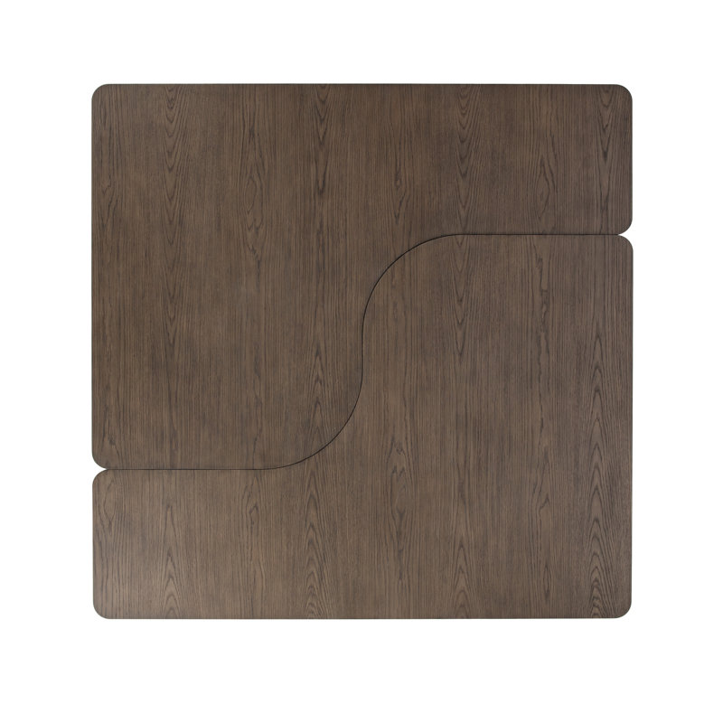 Melina 2-Piece Wood Coffee Table, Havana Brown