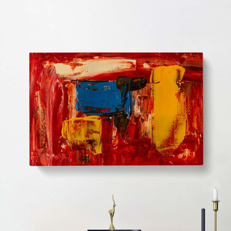 Abstract Art Painting Vol.131 by S.Johnson - Wrapped Canvas, 40cm H x 60cm W x 3cm D