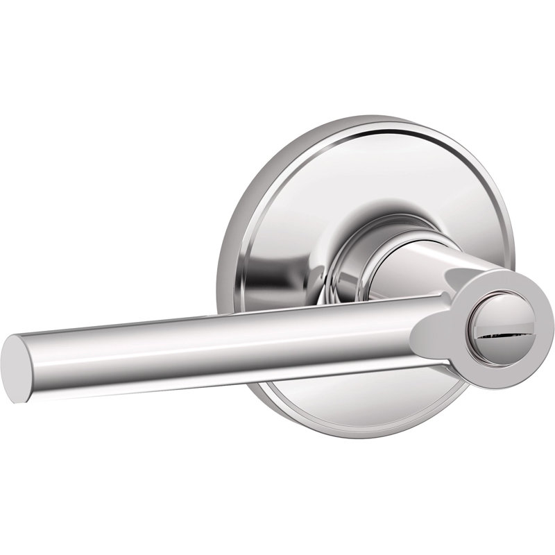Serrure de lit et de baignoire à levier J Series Broadway, Chrome poli