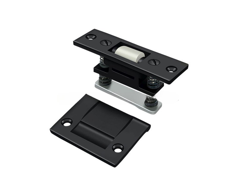 Attache à rouleau Deltana RCA430U19; Robuste Finition noire, Noir
