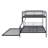 Alexionna Kids Full Over Queen Bunk Bed with Trundle-1123436459