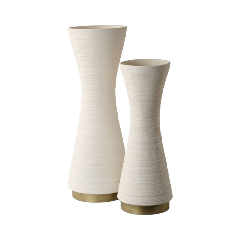Ensemble de vases Ondra - blanc