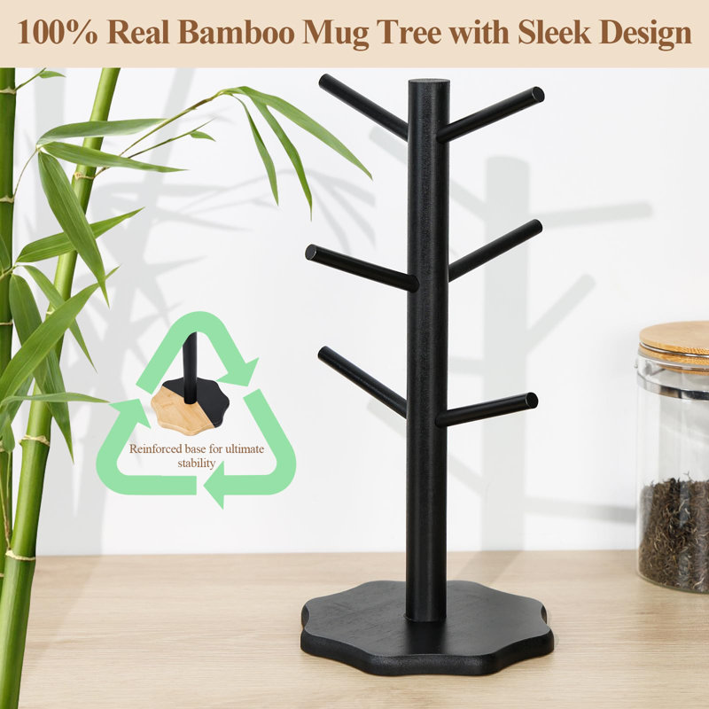 Mug Tree, Matte Black