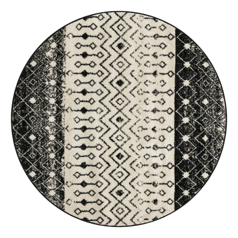 Somerville Moroccan Indoor Rug, Round 6'1"