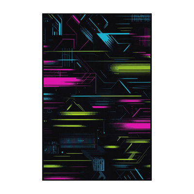 Aurora Circuit Rug