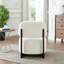 Modern Accent Chair with Solid Wood Frame-2082954715