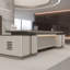 Bureau de direction en L 94,49 "simple et moderne-130149700