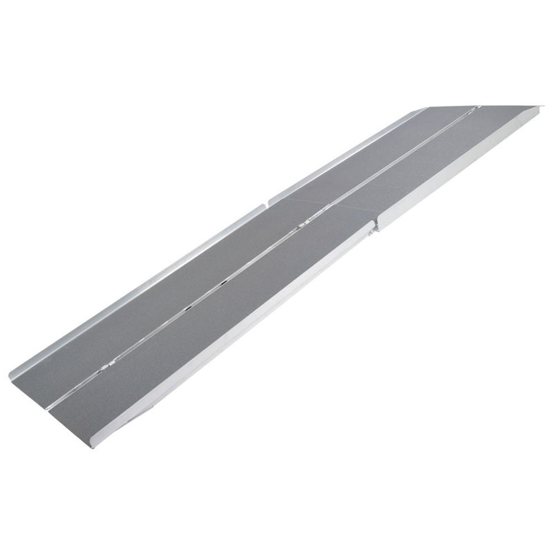 Silver Spring Aluminum Multi-Fold Wheelchair Ramp, 1.75" H x 30" W x 120" L