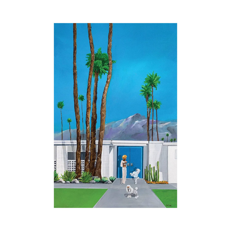 Vivian And The Girls by Dan Nelson - Print on Canvas, 101.6cm H x 66.04cm W x 3.81cm D, Wrapped Canvas