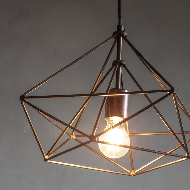 Shumway 1 - Light Geometric Cone Pendant