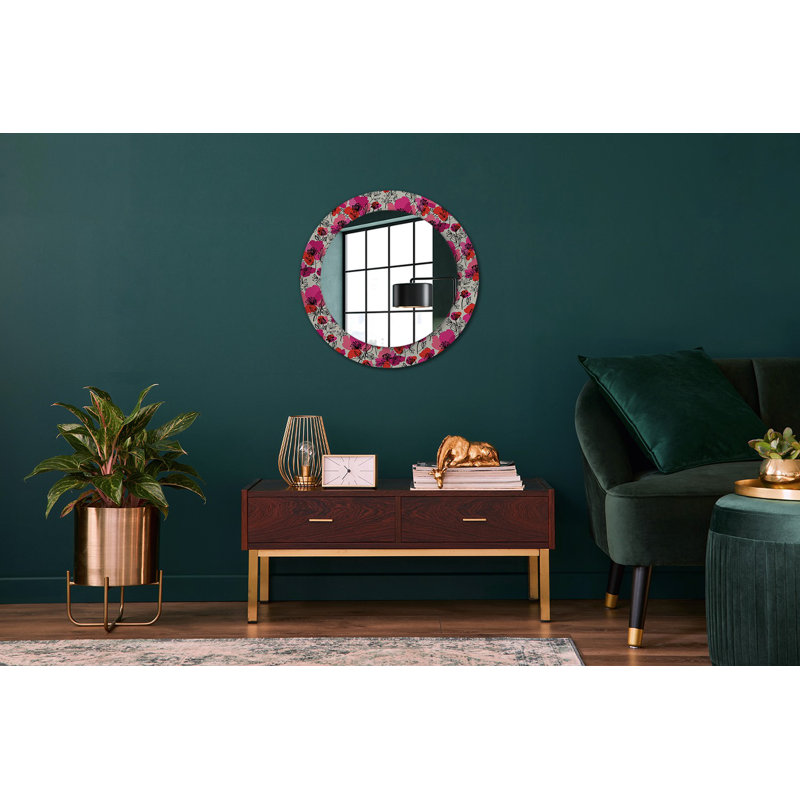 Huldar Glass Flat Wall Mirror