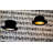 Wooster 1 - Light Black Unique/Statement Pendant