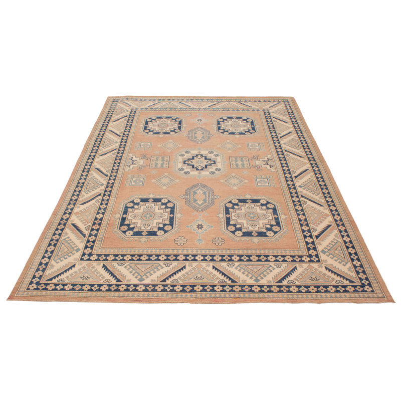 Tapis unique en laine de 1990 Aavyn 9 pi x 12 pi 2 po Aavyn
