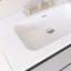 Meuble-lavabo mural simple avec comptoir intégré en céramique blanche-1965274295-1965274281