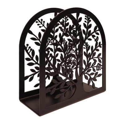 Napkin Holder For Tables, Tree Of Life Design Modern Metal Napkin Holder