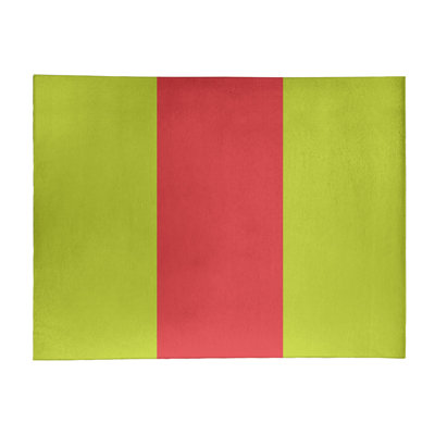 Chenille Striped Indoor Rug