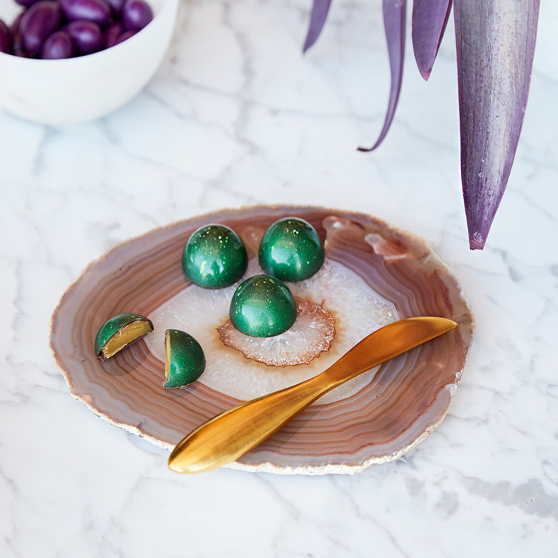 Gemstones Stoneware Bread And Butter Plate