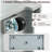 Fluted Kitchen Island With Pull-Out Trash Bin, Power Outlet, Adjustable Shelves, and Hidden Wheels-915575076