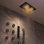 Robinet de douche thermostatique à DEL, pomme de douche à barre coulissante avec musique Bluetooth