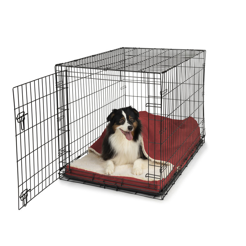 Lit de grotte 100% lavable, H 3 po x l 25 po x P 41 po, Rouge