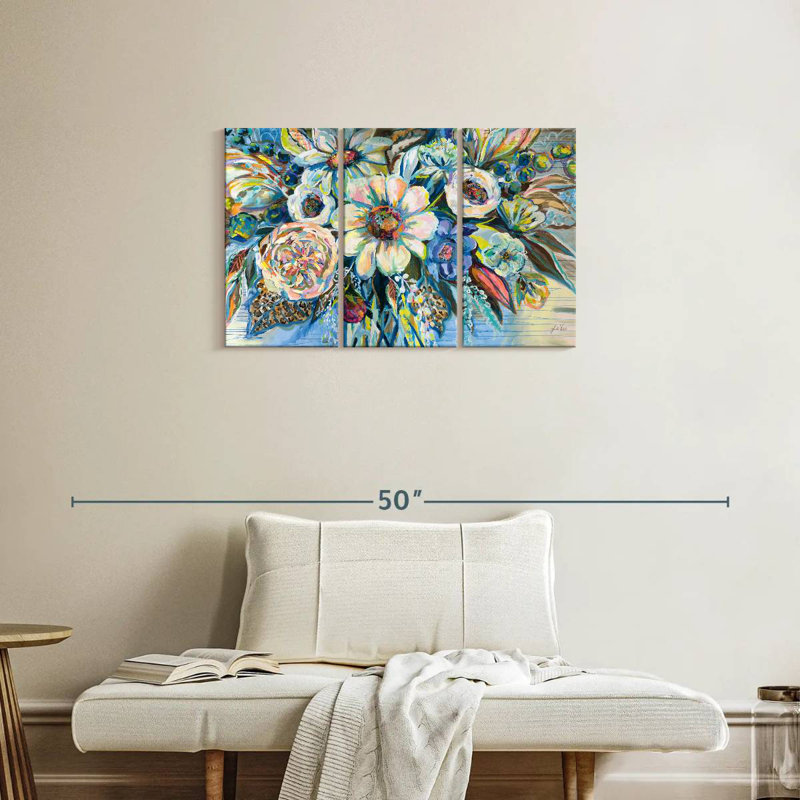Harnek Unity Blue, 20" H x 33" W