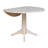 Extendable Round Solid Wood Dining Table-87227708