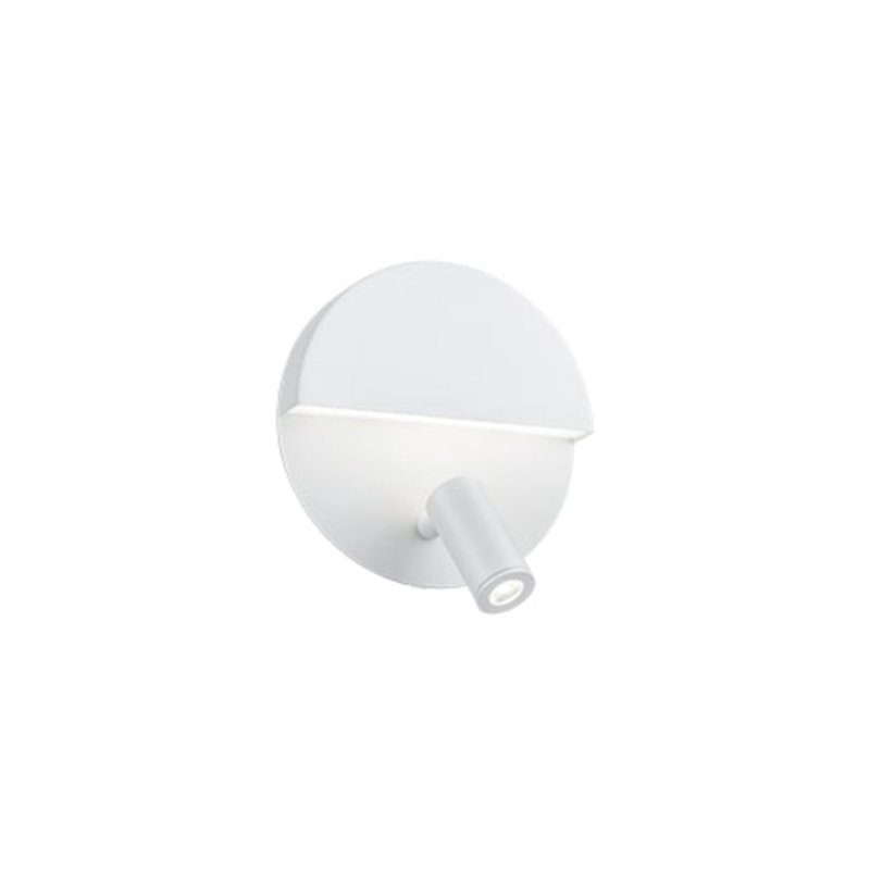 Faribault LED Flush Mount, White