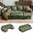 Sherry 106“  Upholstered Modular U-Shape Modular Sectional with Storage, Charging & Cup Holders-120621033-126733096