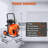 Drain Cleaning Machine 100FT x 3/4 Inch, Sewer Snake Machine Auto Feed
