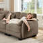 Canapé 70,8 po en chenille-130488967-130488971