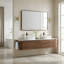 Meuble-lavabo mural de 72 pouces avec lavabo double blanc ovale à rayures et tiroirs de rangement-381137900-381137903-381137902