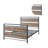 Alphea Metal Slat Bed