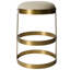 Dior Upholstered Stool with Metal Frame-69304998-69305001