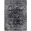 Tapis persan tissé délavé rétro
