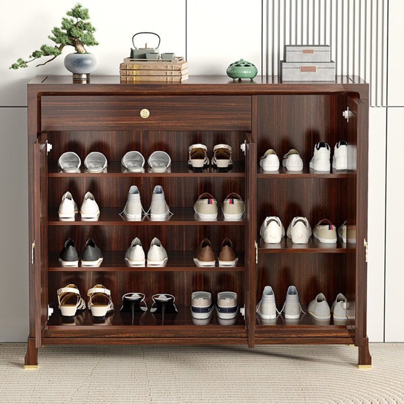 Classic Chinese style storage shoe cabinet