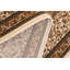 Tapis d'intérieur / médaillon perse crème / noir 4 pi x 6 pi (3 pi 9 po x 5 pi 6 po) Branch Branch Hadi, tapis traditionnel, à poils courts et résistant aux taches-30842352