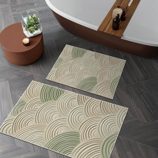 Ensemble de tapis de bain (2 pièces)