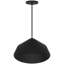 Luminaire suspendu à DEL 22 po de diamètre noir intégré-1994792208-1994792209