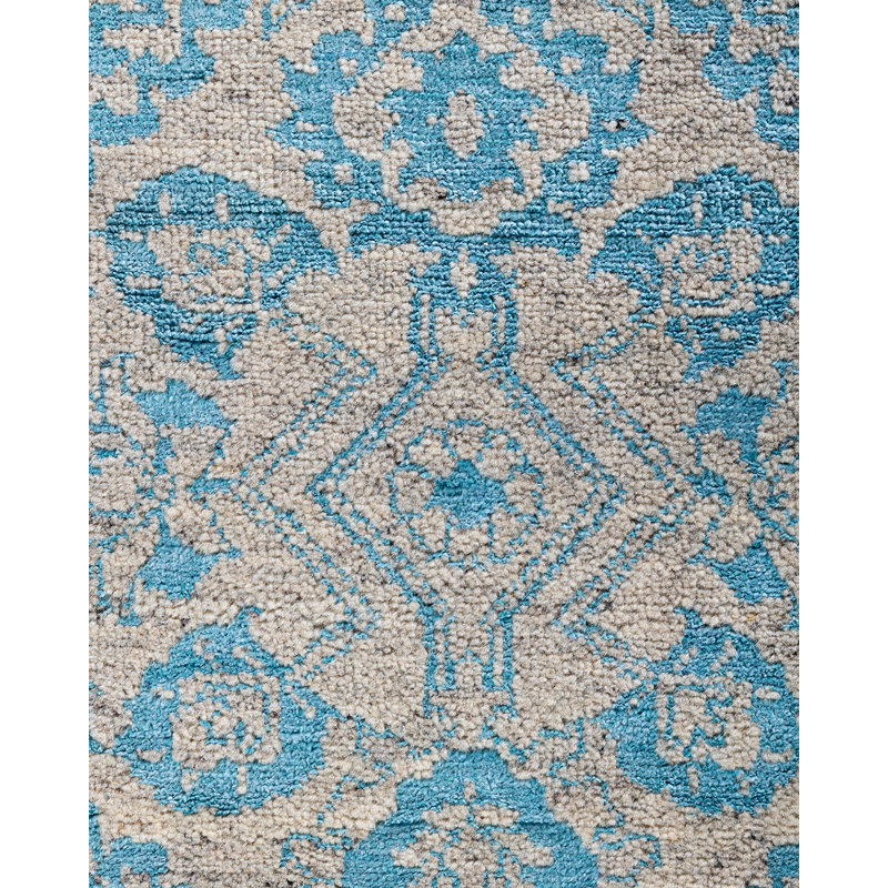 Overdyed One-of-a-Kind 7' 10" X 9' 10" Hand Knotted Area Rug