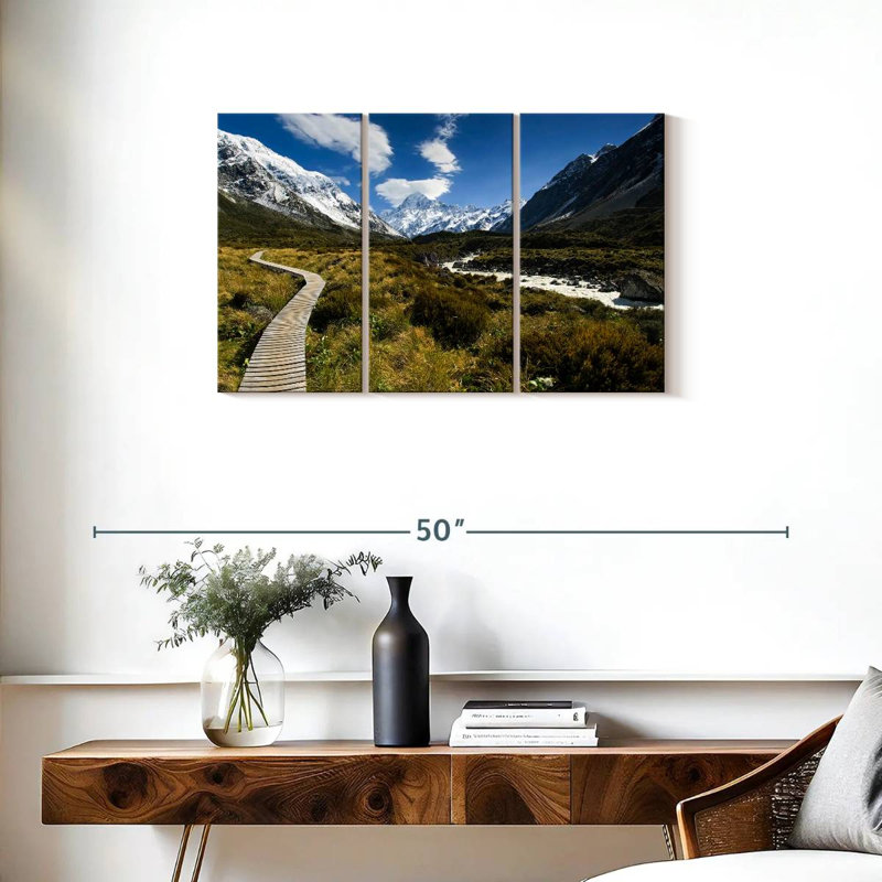 Hooker Valley Trail, 20" H x 33" W