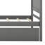 Lit plateforme simple avec lit gigogne