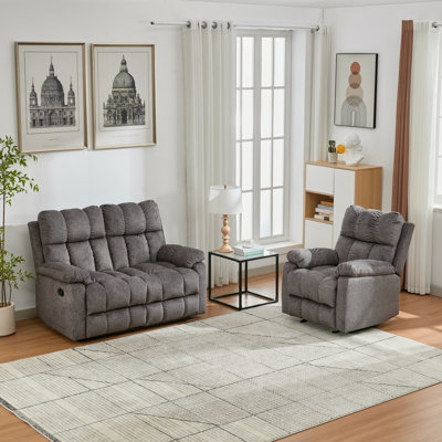 3 Seater Fabric Settee
