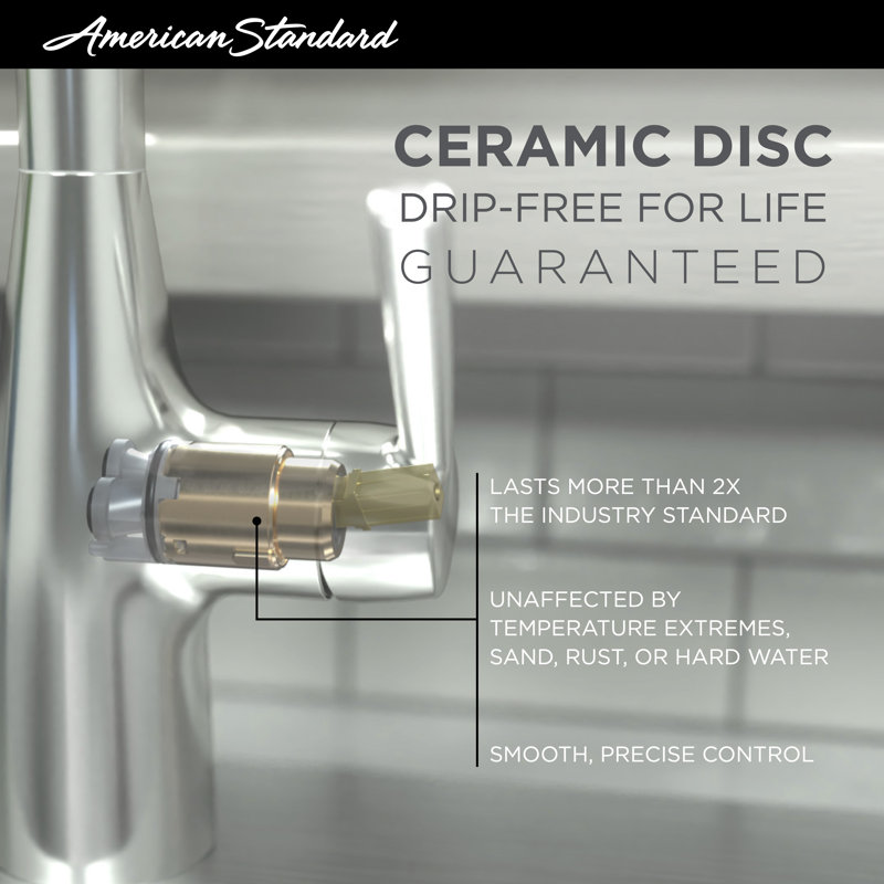 Stainless Steel Single Handle Pull-Out Kitchen Faucet