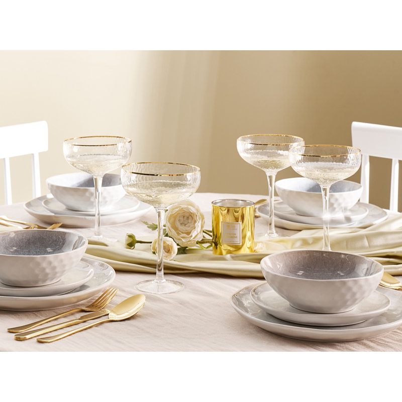 Algaba 450ml Handmade White Wine Glass Set