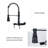 Wall Mounted Bridge Kitchen Faucet-70664086