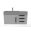 Ensemble de meuble-lavabo mural simple 36 po Bassi-573101964-629745239-573101960