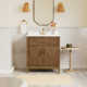 OVE Decors Diya 30-in Single Sink Bathroom Vanity with Engineered Marble Top