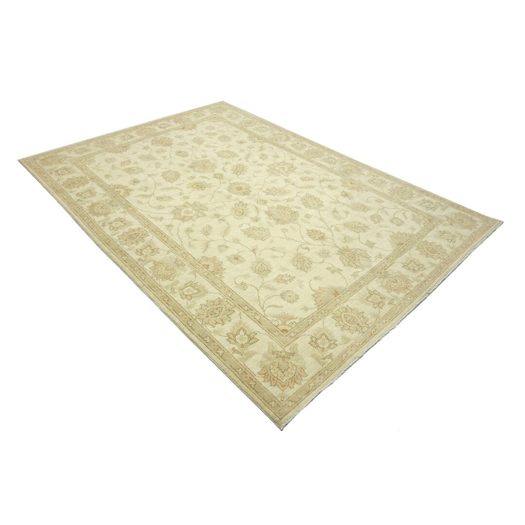 Handgefertigter Kelim-Teppich aus Schroeder in Beige