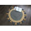 Tapis gris rond en jute naturel